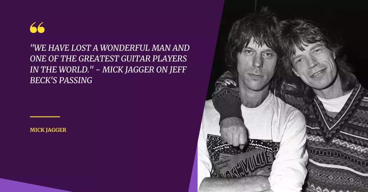 Celebrity Cipher Answer for 02/26/2023 is about Mick Jagger saying Jeff Beck's death