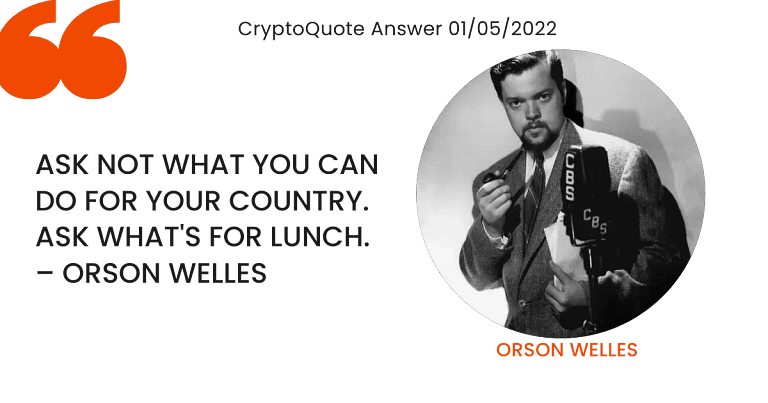 Cryptoquote Answer for 01/05/2023